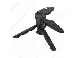 2 in 1 Portable Mini Folding Tripod For DSLR, Action Cam, Smartphone
